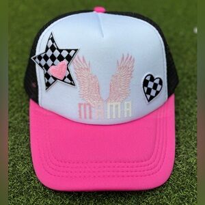Mama is an Angel Trucker Hat